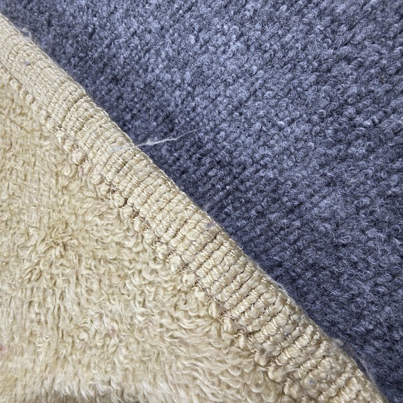 Vintage San Marcos Blanket Red Cats Reversible Mexican Cobija‎ 38x42 Inch Baby - Picture 6 of 8